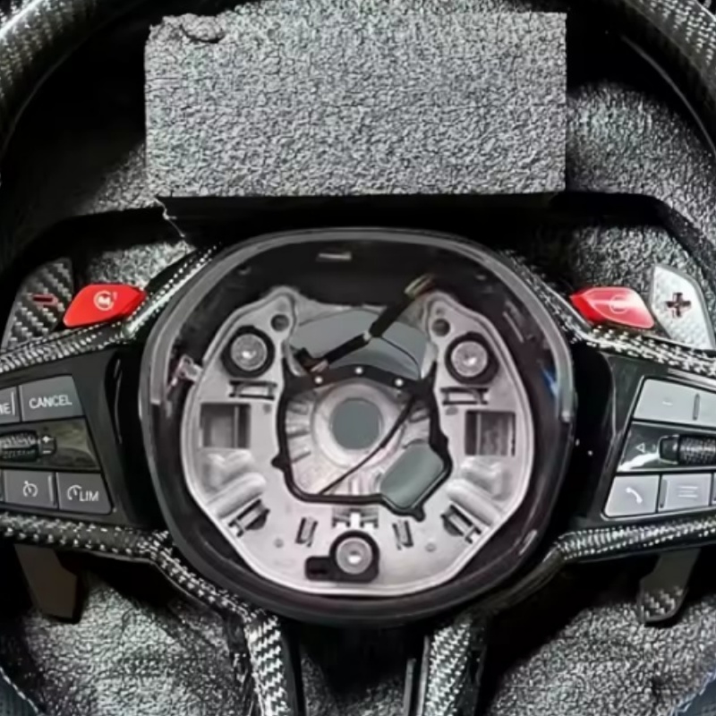 عجلة قيادة سيارة من ألياف الكر - مراجعة Tech Car Accessories وسعره