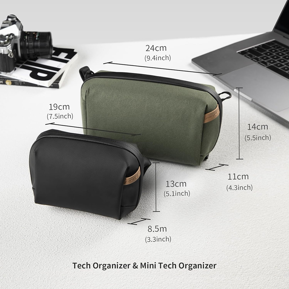حقيبة إكسسوارات PGYTECH مقاومة - مراجعة Tech Accessories Case وسعره