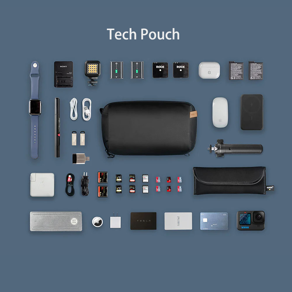 حقيبة إكسسوارات PGYTECH مقاومة - مراجعة Tech Accessories Case وسعره