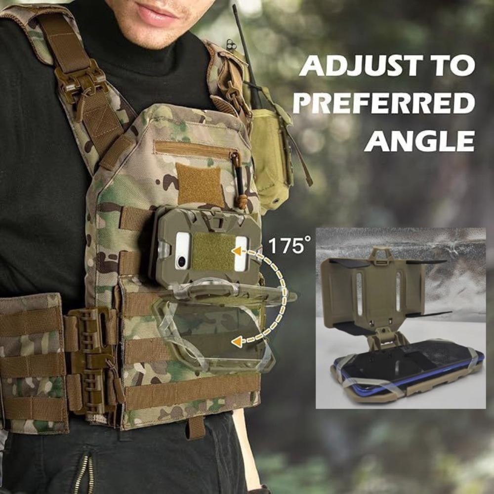 حامل نظام MOLLE لتثبيت الهاتف  - مراجعة Mobile Tech Accessories وسعره