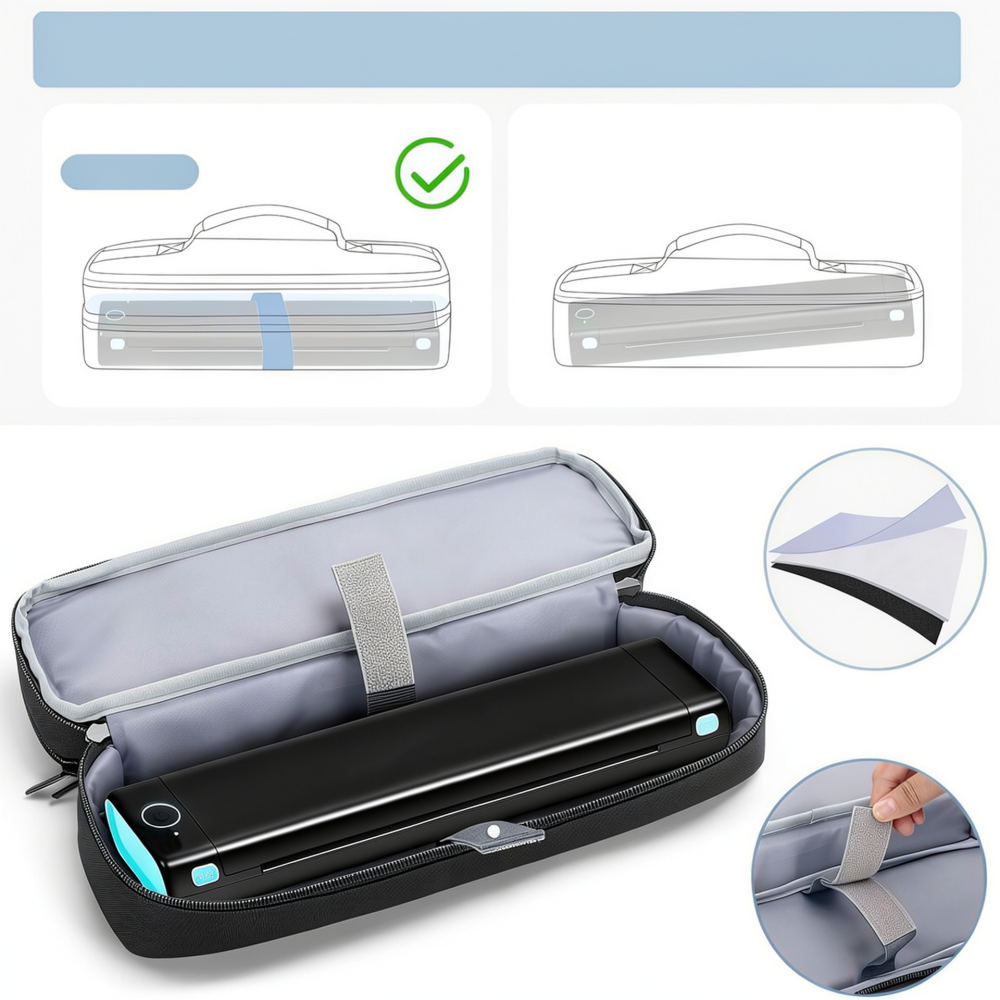حقيبة تخزين صغيرة الحجم ومحمول - مراجعة Tech Accessories Travel Organizer Pouch وسعره