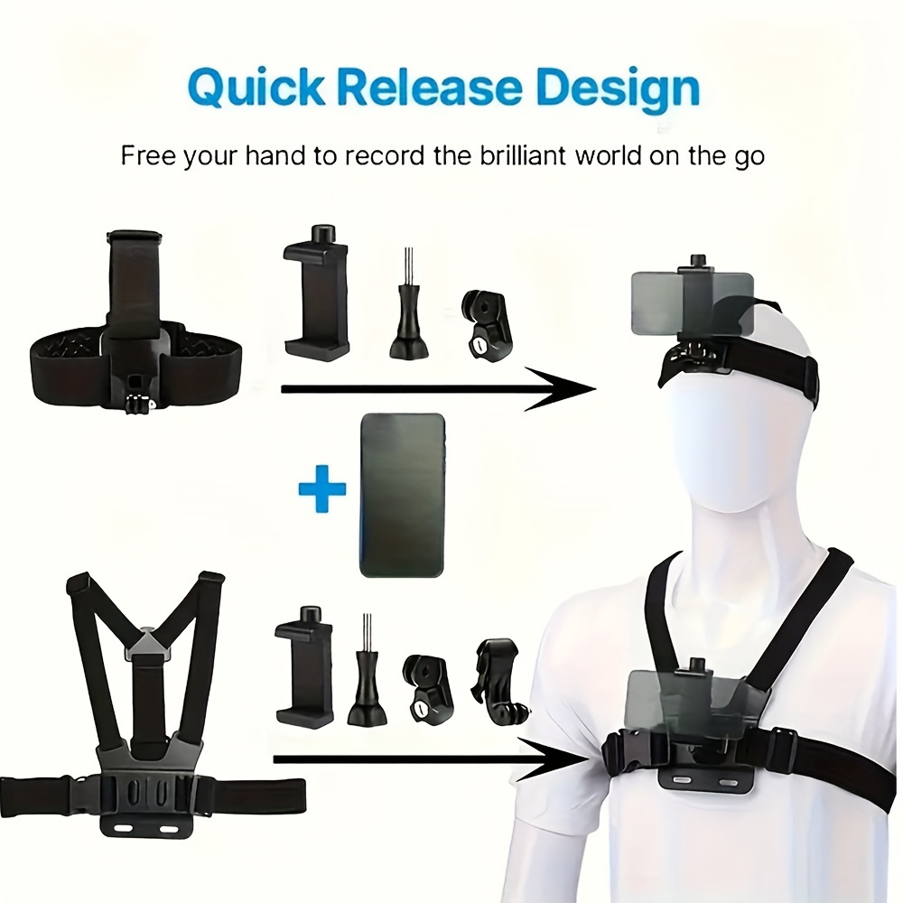 حامل هاتف محمول للرأس والصدر م - مراجعة Mobile Tech Accessories وسعره