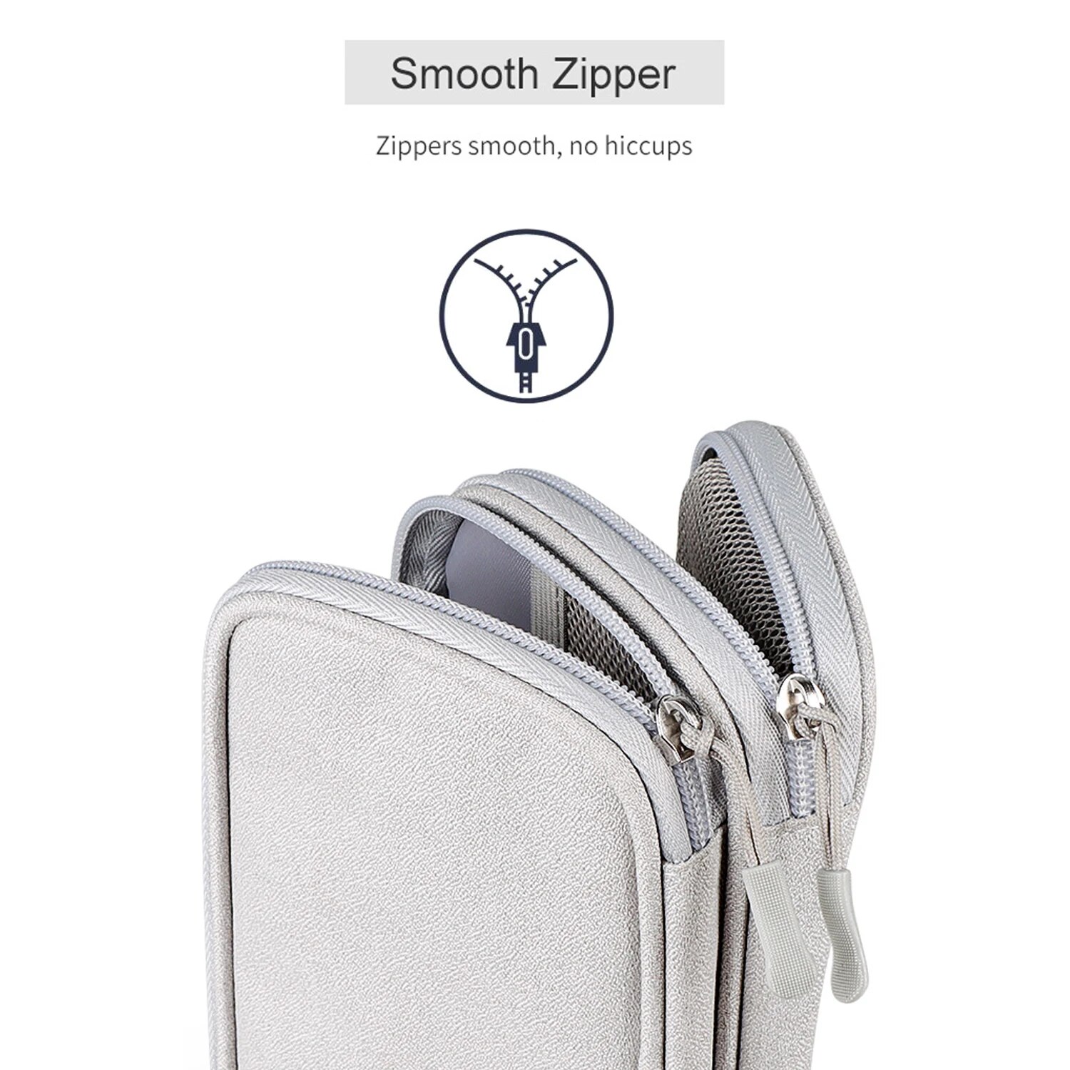 حقيبة تخزين كابلات البيانات ال - مراجعة Tech Accessories Case وسعره