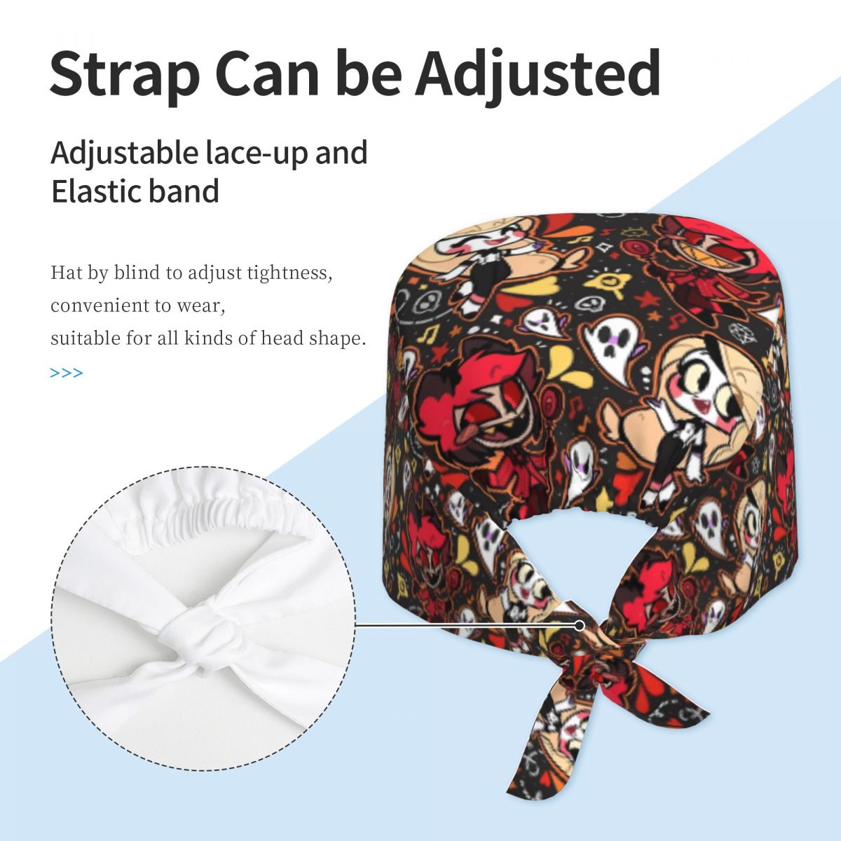 قبعة فرك العمل Hazbin Hotels ق - مراجعة Kawaii Tech Accessories وسعره
