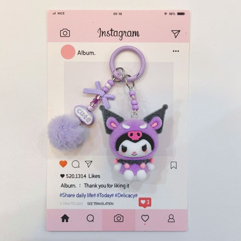 سلسلة مفاتيح من الراتنج على شك - مراجعة Kawaii Tech Accessories وسعره