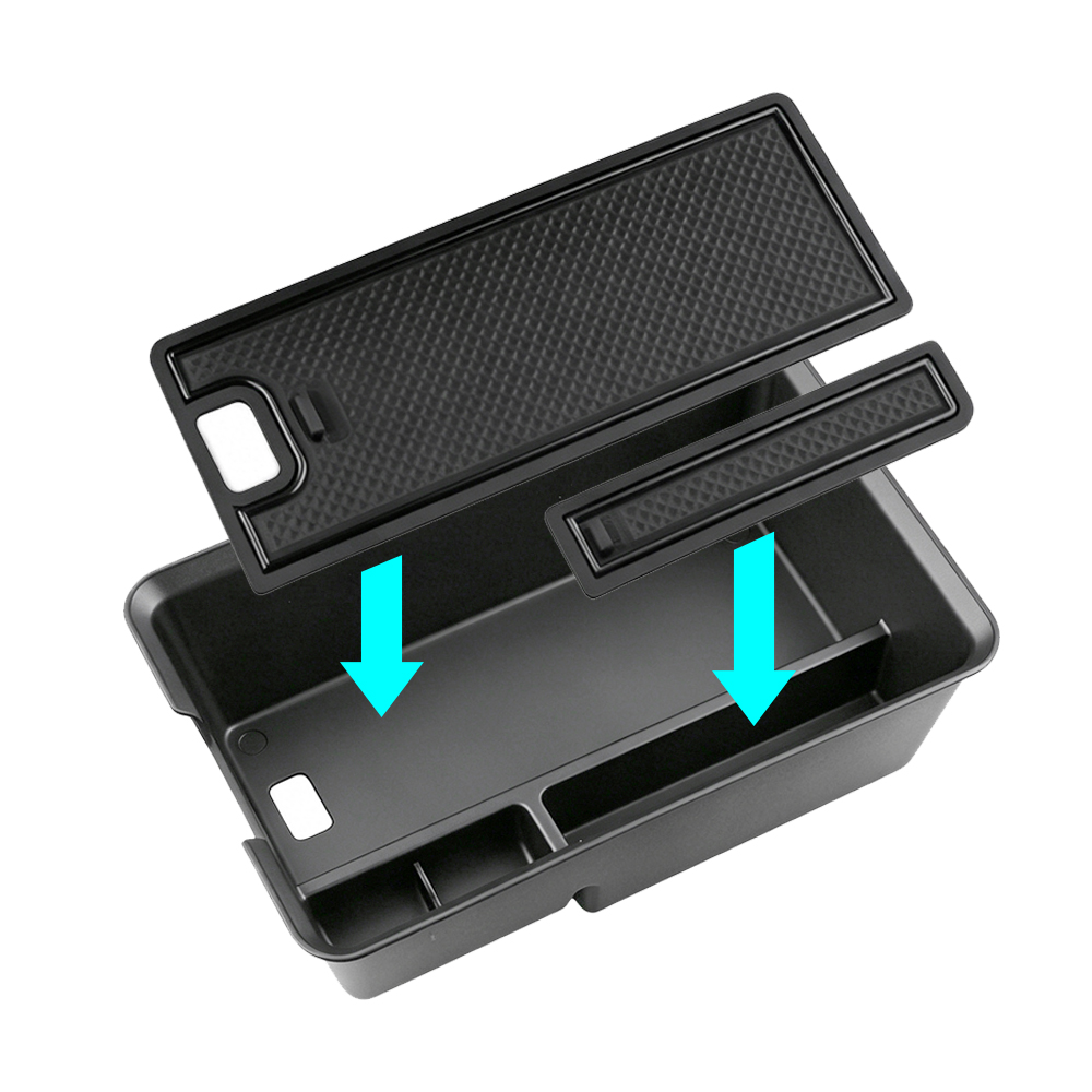 صندوق تخزين لمسند الذراع لسيار - مراجعة Tech Accessories Storage وسعره