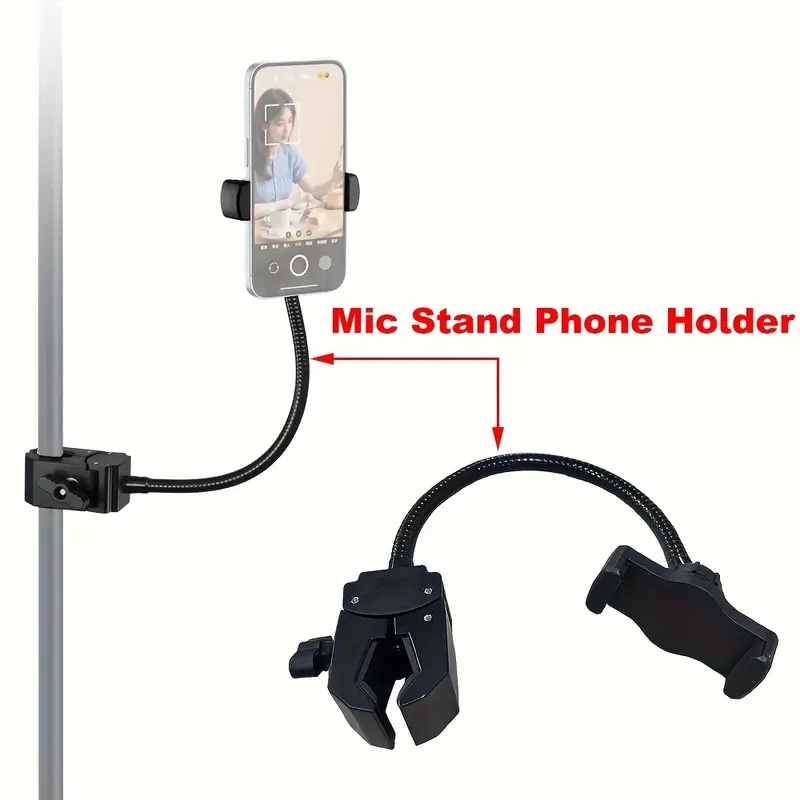 Flexible Adjustable Mic Stand  - مراجعة Mobile Tech Accessories وسعره