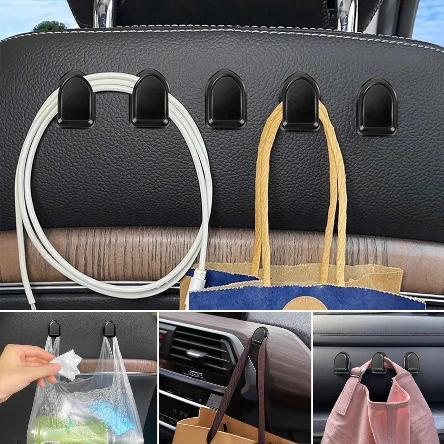 خطافات صغيرة للسيارة لتخزين ال - مراجعة Tech Car Accessories وسعره